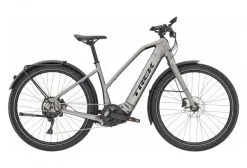 Vélo De Ville Electrique 2023 Trek Allant+ 8 Stagger Bosch 625WH Shimano Deore M6000 10V Matte Gunmetal