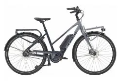 Vélo De Ville Électrique Trek District+ 2 Stagger Shimano Nexus 7V 300wh Bleu Marine / Gris 2023