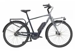 Vélo De Ville Électrique Trek District+ 2 Shimano Nexus 7V 400wh Bleu Marine / Gris 2023