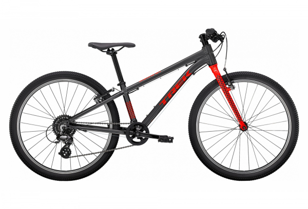 VTT Enfant Trek Wahoo 24'' Shimano Altus 8V Lithium Grey/Radioactive Red 2022 3 VTT Enfant Trek Wahoo 24'' Shimano Altus 8V Lithium Grey/Radioactive Red 2022