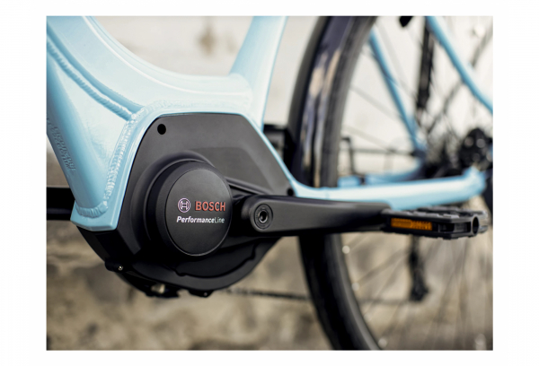 Vélo De Ville Électrique Trek Verve+ 2 Lowstep Bosch 300wh Shimano Altus 9V Azure 4 Vélo De Ville Électrique Trek Verve+ 2 Lowstep Bosch 300wh Shimano Altus 9V Azure – Image 2