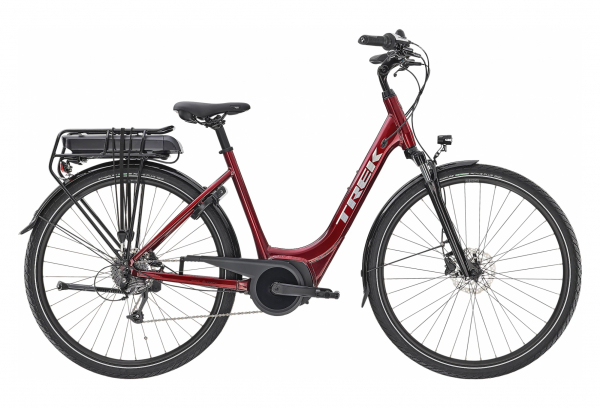 Vélo De Ville Électrique Trek VERVE+ 1 Mowstep Shimano Altus 8V 400wh Rage Red 2023 3 Vélo De Ville Électrique Trek VERVE+ 1 Mowstep Shimano Altus 8V 400wh Rage Red 2023