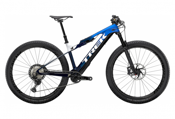 VTT Électrique Tout-Suspendu Trek E-Caliber 9.8 Shimano XT 12V 250 Wh 29'' Gloss Alpine Navy Smoke 2022 3 VTT Électrique Tout-Suspendu Trek E-Caliber 9.8 Shimano XT 12V 250 Wh 29'' Gloss Alpine Navy Smoke 2022