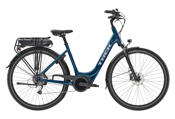 Vélo De Ville Électrique Trek Verve+ 1 Lowstep Shimano Altus 8V 300 Wh Bleu 2022 3 Vélo De Ville Électrique Trek Verve+ 1 Lowstep Shimano Altus 8V 300 Wh Bleu 2022