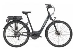 Vélo De Ville Électrique Trek VVerve+ 1 Lowstep Shimano Altus 8V 300 Wh Noir 2022